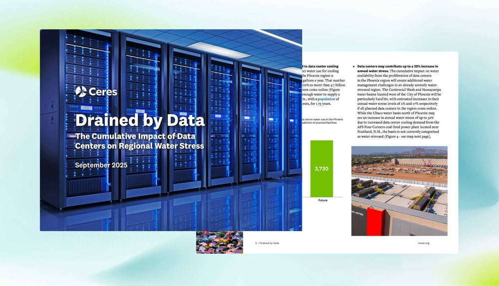 Drained by data